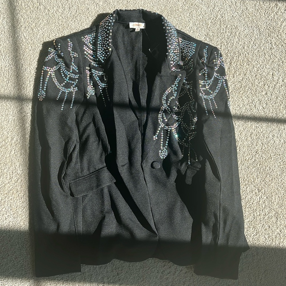 Rhinestone Blazer
